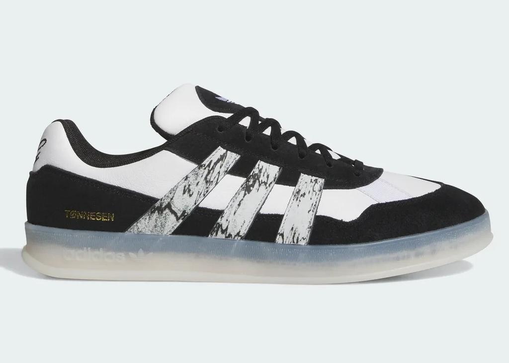 JR7101 Adidas Originals Aloha Super Core Black Cloud White Chalk White (Men's)