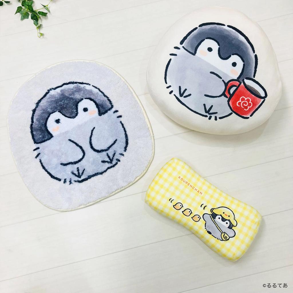 MORIPiLO Morishita polštář z paměťové pěny Koupen-chan 15x30cm Opěrka pasu Opěrka zad Vycpaný polštářek na hračky žlutá 4621078