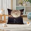 Demon Slayer Upper Moon Demons Anime Plush Pillow Cover Soft Short Plush Cushion Cover For Sofa Bedroom Home Decor Gift