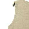 Orone Made In Japan No Sleeve Knit Vest Brown Women Used