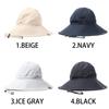 Basic Enchi Teflon Rain Certified Level Highest UV Safari Rain Stays Dry In the One Size Fits Black Hat, Water-Repellent, 5, Standard, 99.9%