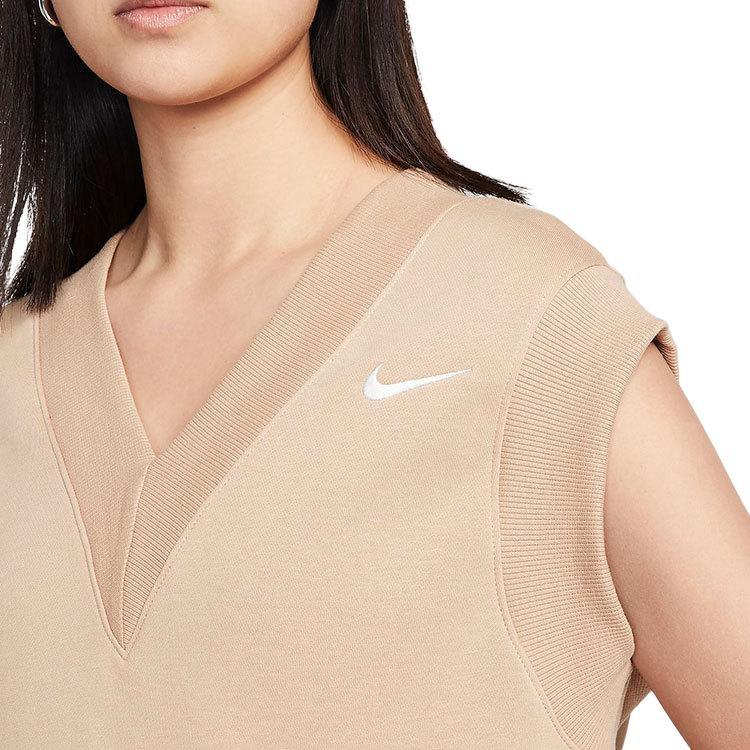 Nike Tank Tops Women's Camel Moderate Straight Fit DQ6760-200
