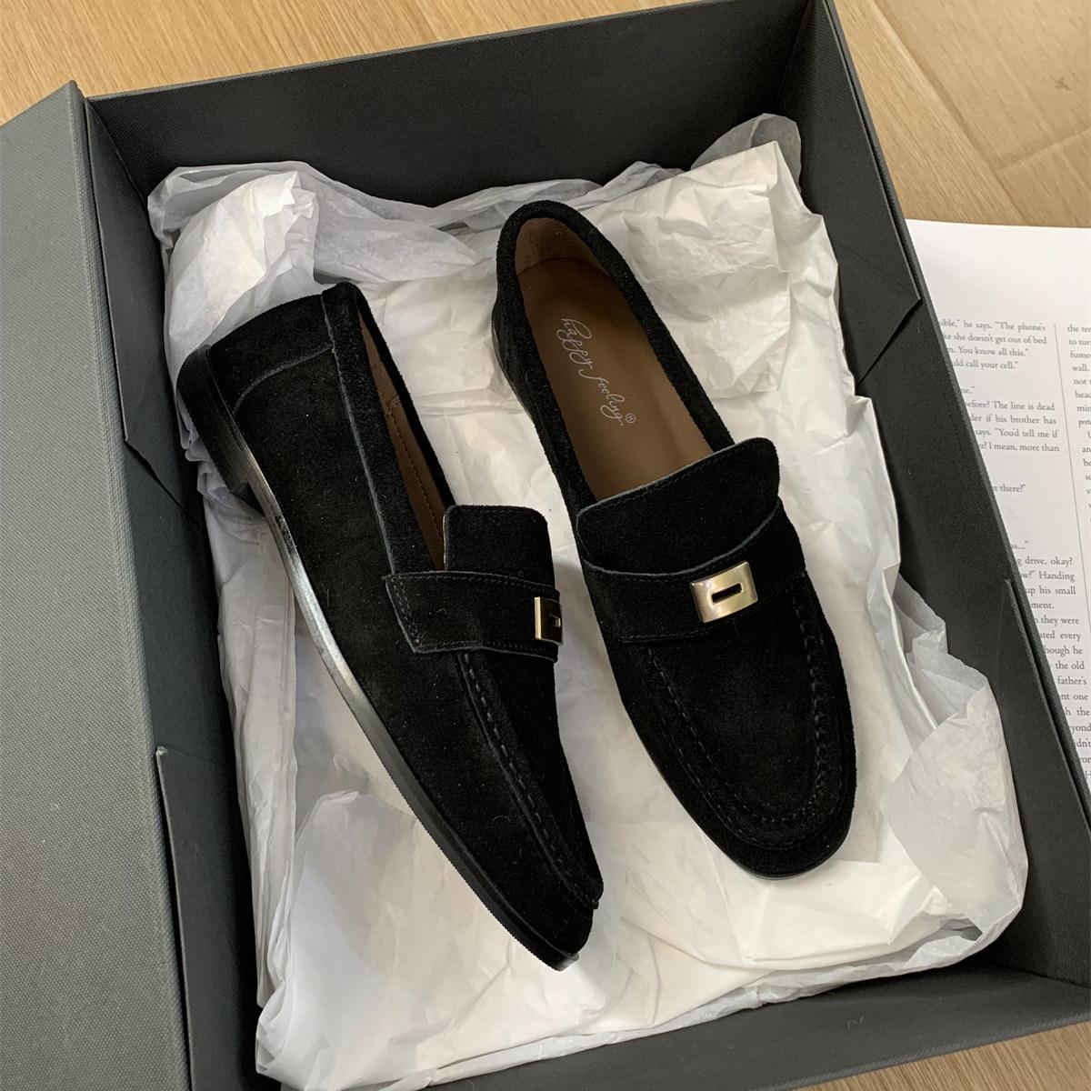 

Мода Bailamos 2024 Новый Бренд Женские Балетки Модные С Круглым Носком На Плоской Подошве Слипоны Лоферы Повседневные Уличные Золотая Пряжка Балетки 40