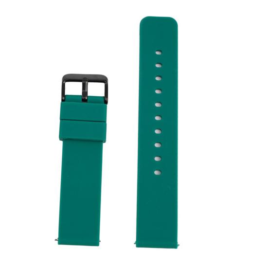 Bracelet de Montre Super Doux Résistant à l'Usure Flexible Sans Allergie Installation Simple Libération Rapide Bracelet de Montre en Silicone Accessoires de Montre