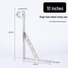 Stainless Steel Triangle Bracket Wall-Mounted Clothes Drying Rack for Balcony