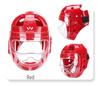 Jiuri Mountain Sports Karate & Taekwondo Helmet with Face Shield - Protective Gear for Training and Sanda