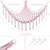 Cross-border Children's Handmade Cotton Rope Doll Storage Hammock