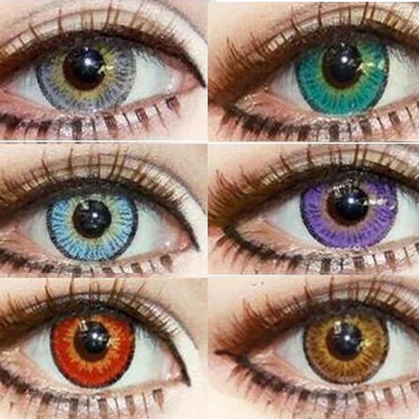 

Лупа EyeShare глаза красивого красочные контактные линзы 6 цветов