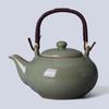 Japanese Gongfu Kiln-Glazed Ceramic Teapot with Filter