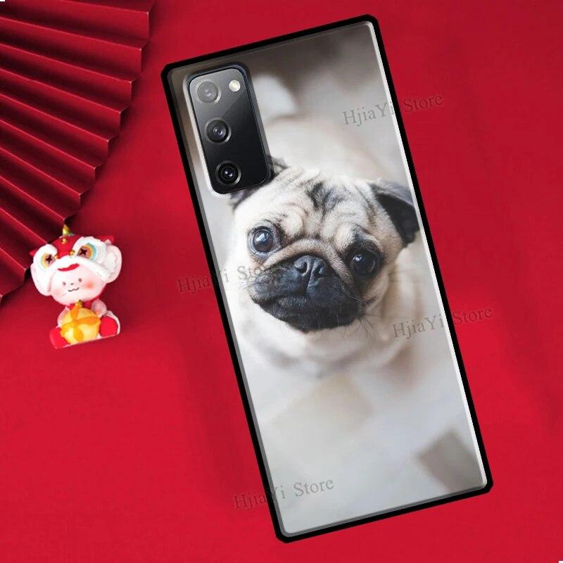 

Милый чехол для телефона с изображением собаки-мопса для iPhone Samsung Galaxy Redmi Xiaomi Oppo OnePlus Note SA 7 8 9 10 11 12 13 14 20 21 22 23 53 54 Pro Max Ultra TPU Soft iPhone 7Plus or 8Plus
