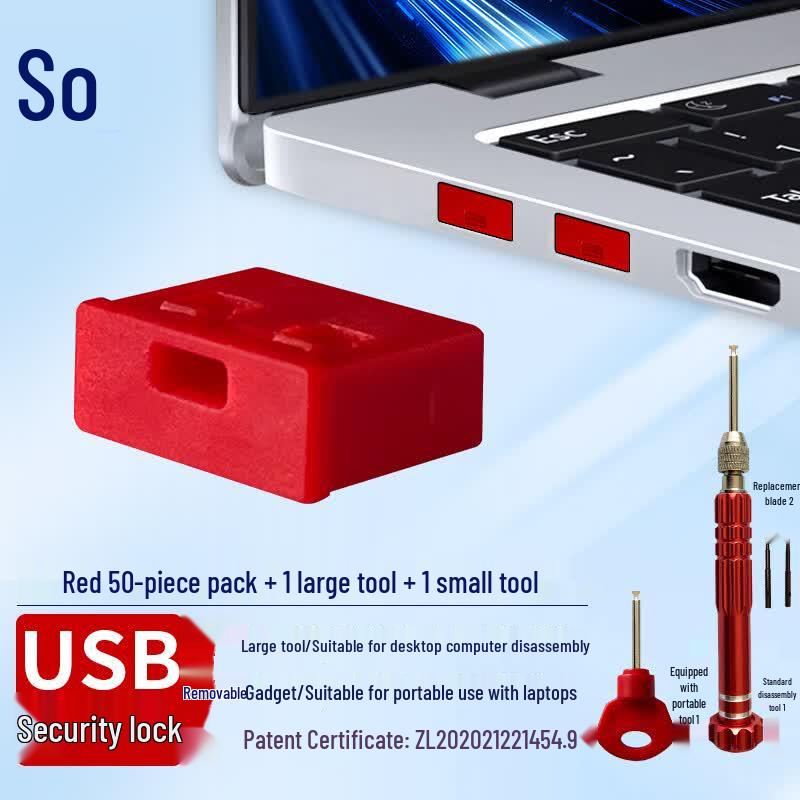 Suoli USB Port Locks with Keys