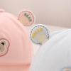 Cute Bear Baby Baseball Cap Breathable Soft Cotton Newborn Boys Girls Peaked Cap Cartoon Casual Travel Infant Sun Hats