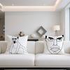 C-Chudjak Poljak Funny Meme cushion cover For Sofa Car Office Cafe Soft And Comfortable Double-Sided Printing Pillow Cover
