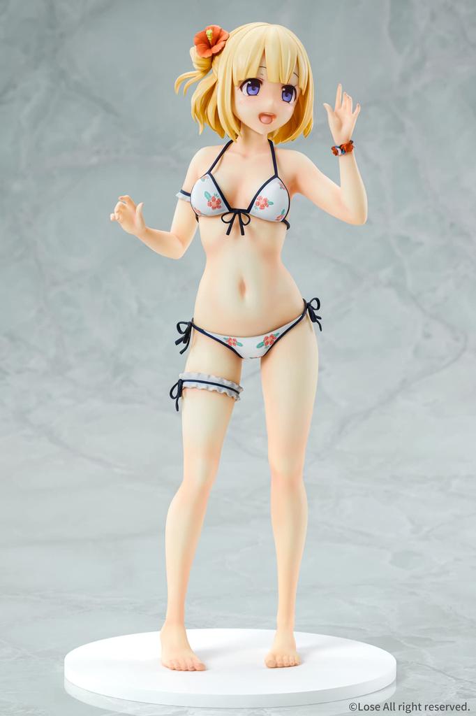Maitetsu Hinagoromo Paulette Bikini Scale PVC Painted Finished Figure Q-six Ver. 1/6