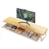 Monitor Stand with Drawer: Ergonomic Desk Riser for Neck Protection