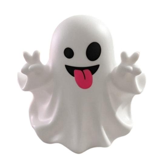 Halloween Party Supplies Ghost Pen Holder, Cute Mini Figurine Desk Decor, Funny Novelty Office Decor Pencil Stand Ornament, Creative Organizer
