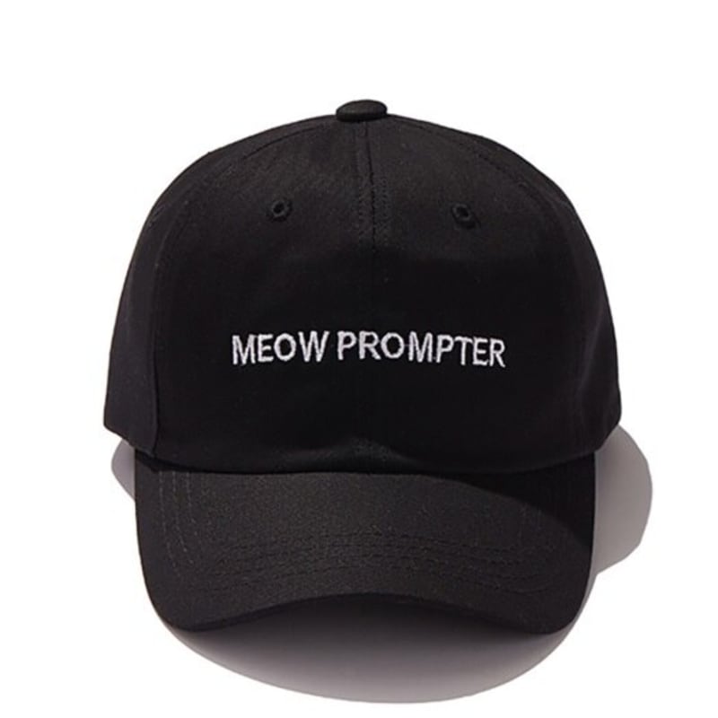 MEOWBYMINA Logo Cap F