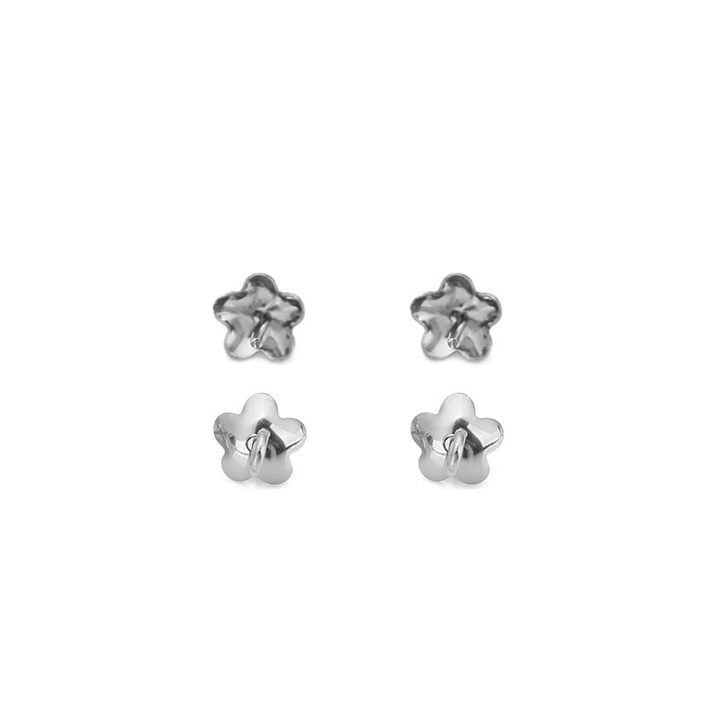 

30pcs/lot Stainless Steel Pendant Bail Clip Clasps End Beads Caps Connector For DIY Necklace Jewelry Making Findings Accessories