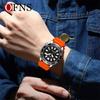 Men's Quartz Watch Calendar Luminous Sports Rubber Strap Waterproof Casual Cool Wristwatch Male Clock Reloj Hombre