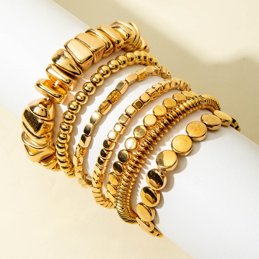 Love Imitation Multi-layer Pearl Bracelet Set Temperament High-end Beaded Bracelet Jewelry Set