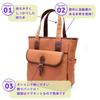 Casual Lightweight Tote A4 Shoulder Made In Traditional Japanese Persimmon Canvas Multiple Toyooka Perfect Gift for Birthday [creare Kiki] Men's Bag,