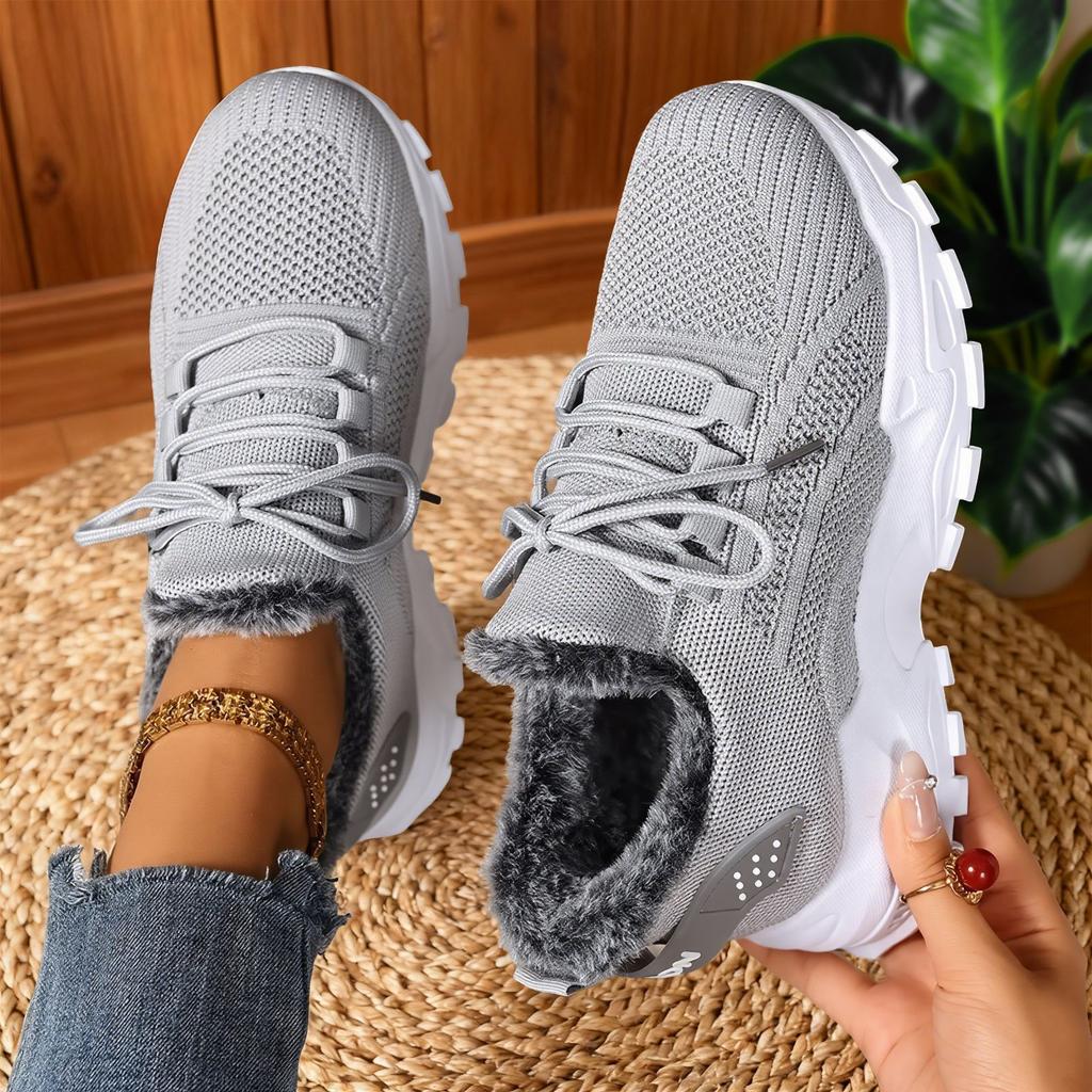 Shoes women's solid color versatile large size women's shoes casual single shoes dad shoes platform heightening shoes