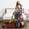 Warm Blanket Camping High School DxD Anime Throw Blanket  Flannel Bedspread For Couch Chair Street Trend Sofa Bed Cover