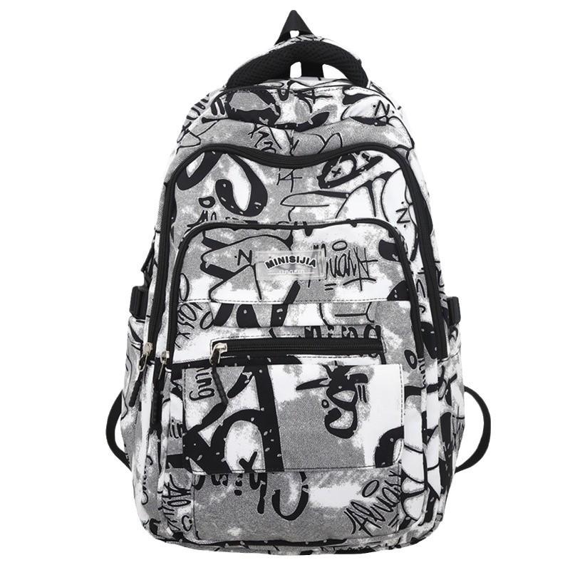 Schultaschen Kinder Grundschule Mädchen Junior High School College-Studenten Gymnasiasten Splicing Jungen Rucksäcke