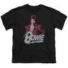 26 David Bowie Diamond David Kids Youth T Shirt Licensed Music Rock Band Tee Black Unisex T-Shirt