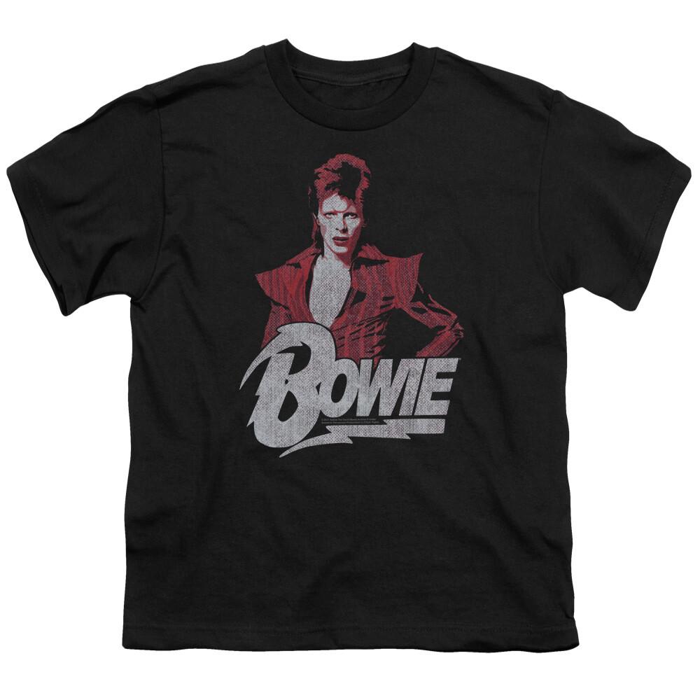 

26 David Bowie Diamond David Kids Youth T Shirt Licensed Music Rock Band Tee Black Unisex T-Shirt M