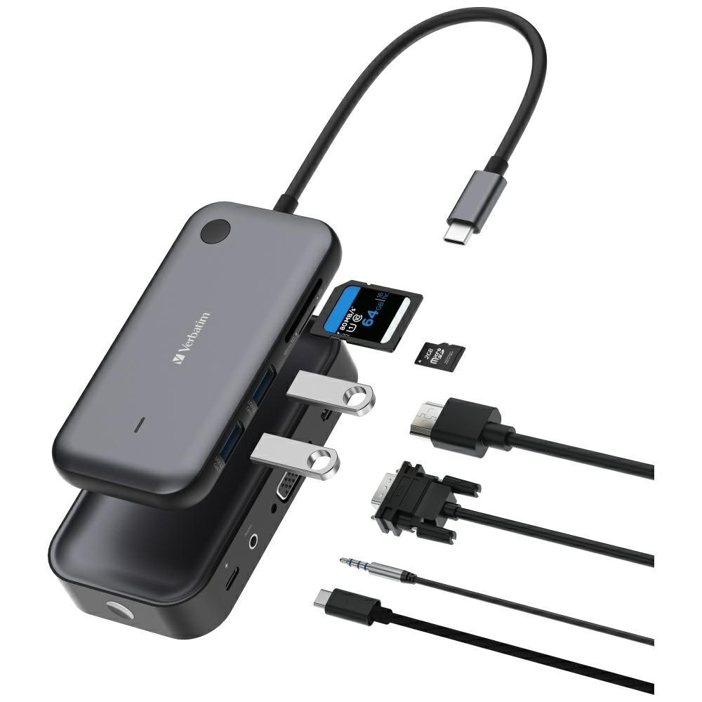 Verbatim Wireless Image Transmitter 1080P Share My Screen Black 32146