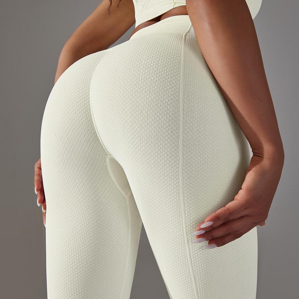 High-Waisted Tummy-Control Yoga Pants for Women's Outdoor Running & Fitness
