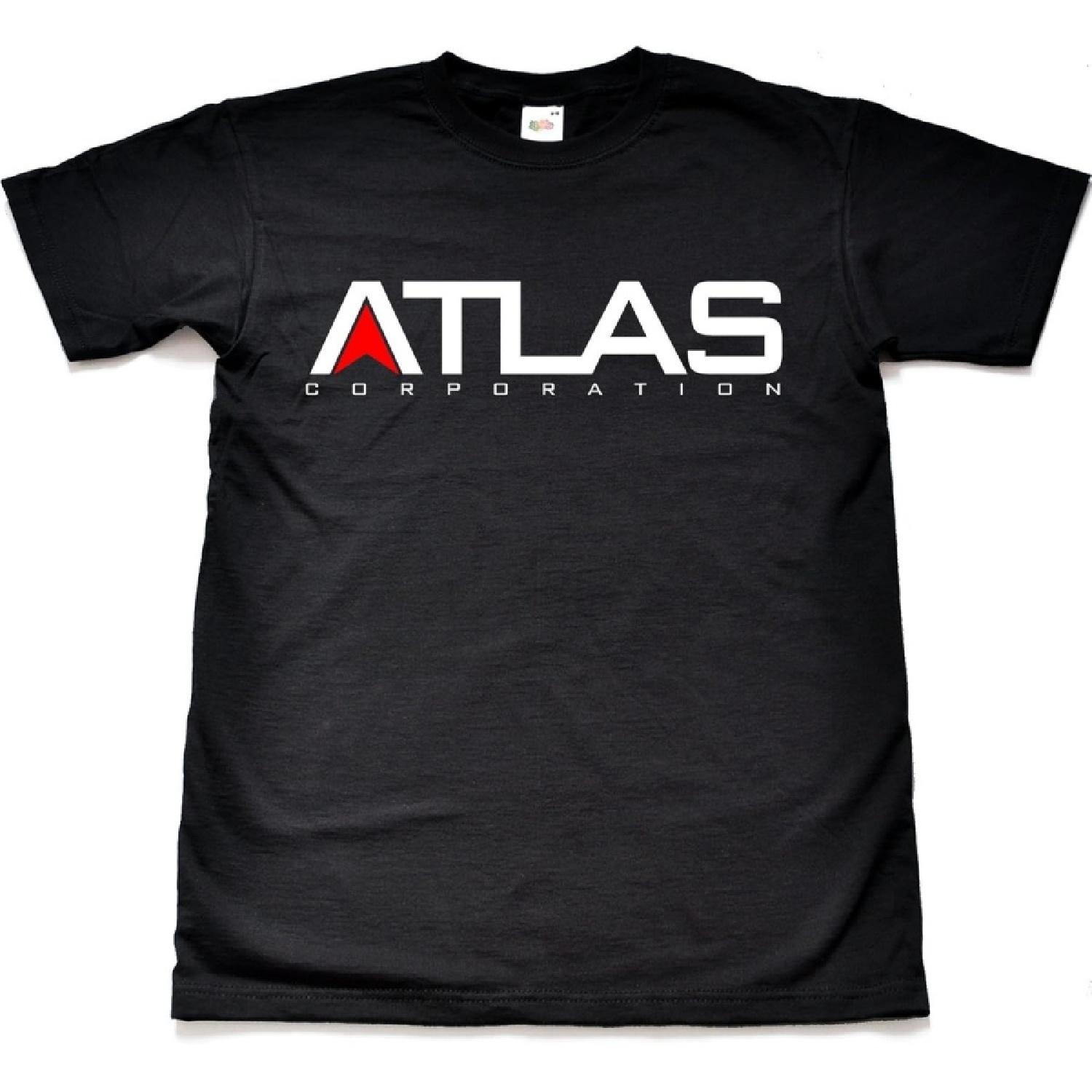 Atlas Corp Черная футболка Средняя S