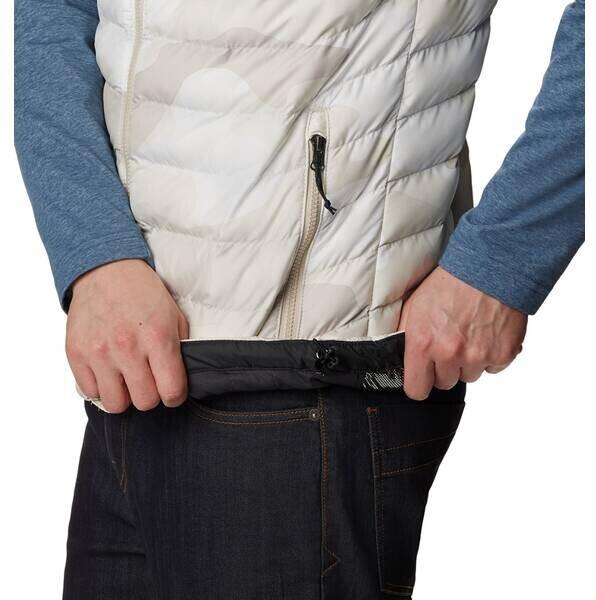 Зимняя куртка Columbia Powder Lite Vest темный камень мод камо принт
