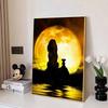 Disney 5D DIY Diamond Painting Decorations Mufasa Simba Silhouette Theme Art Painting Diamond Embroidery Rhinestone Cross Stitch Set Handmade