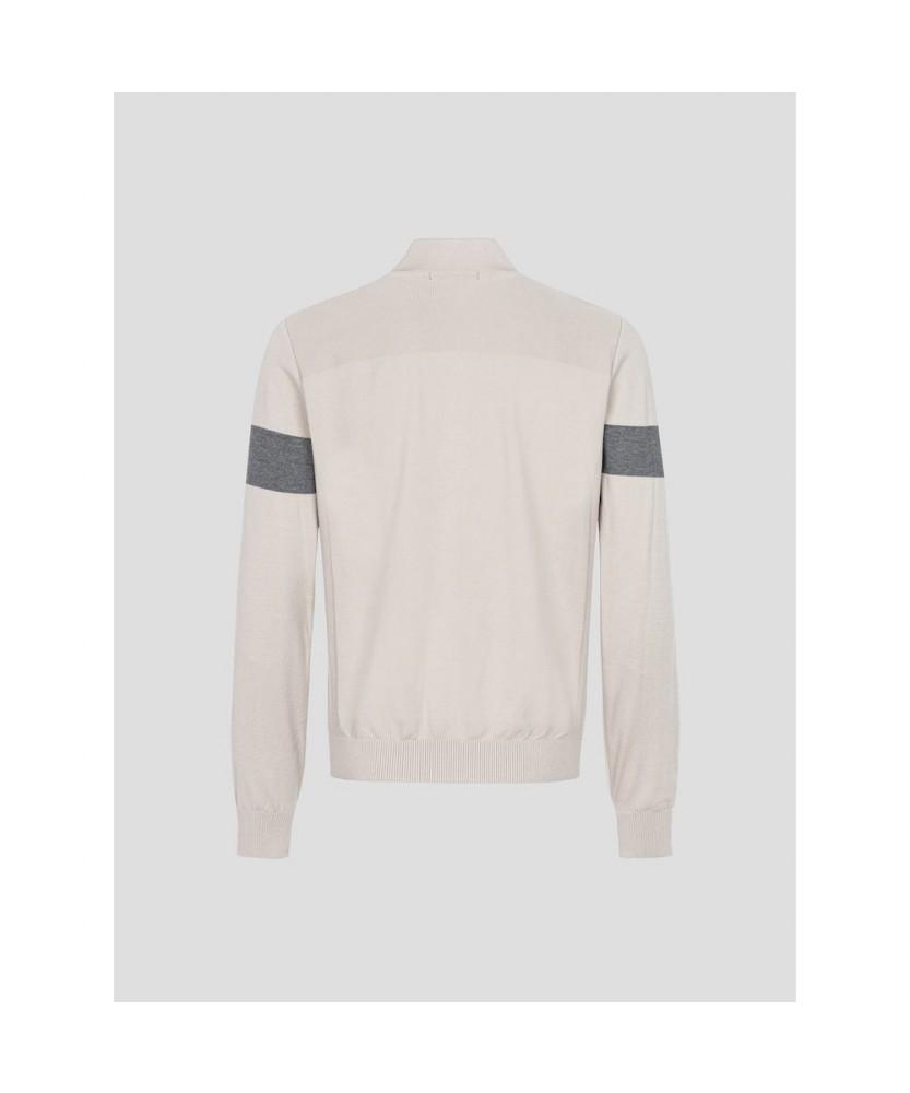 Beanpole Golf [B_Under] Men'S Hybrid Zip-Up Beige