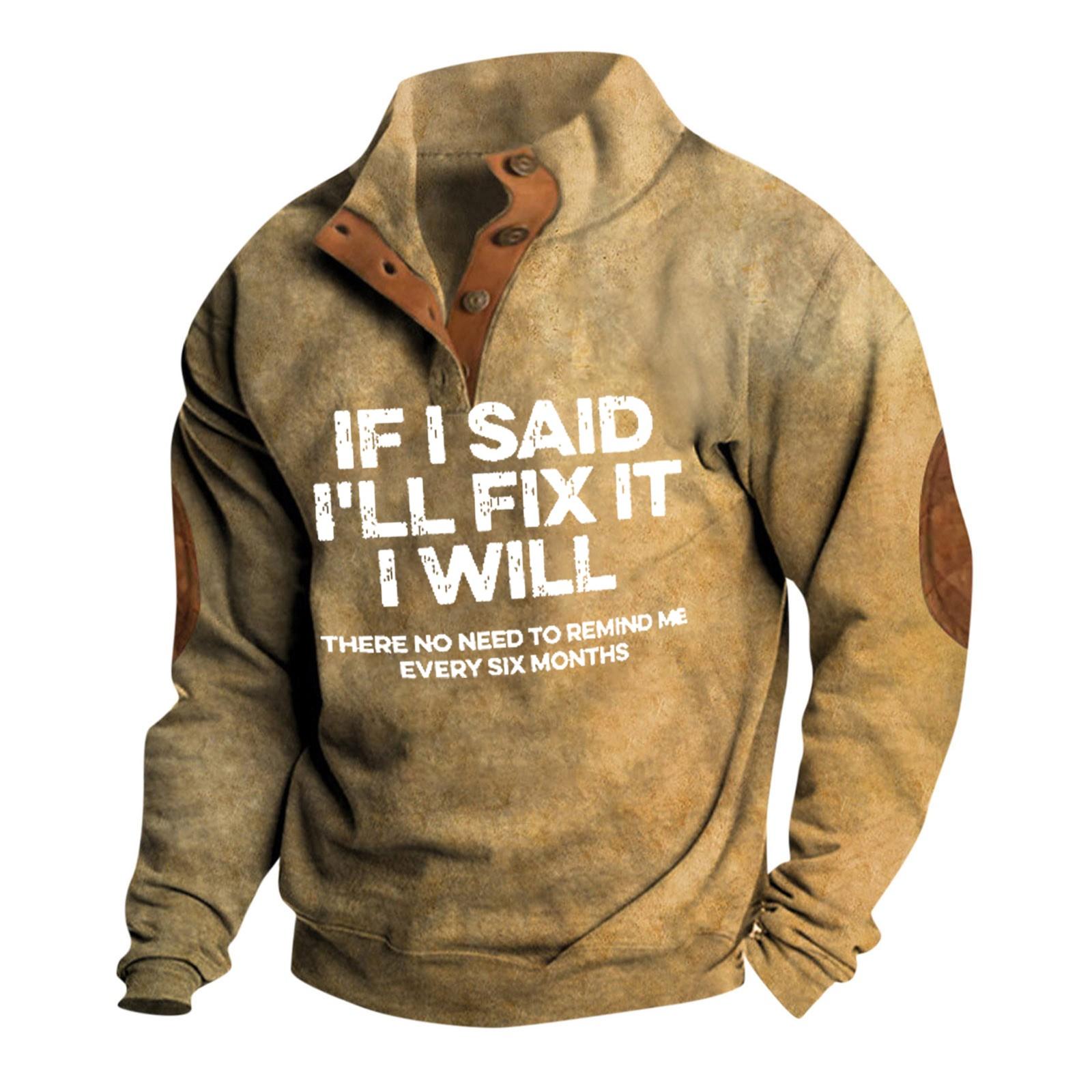 Весенне-осенняя мужская толстовка с воротником-стойкой на открытом воздухе повседневные свитера топы XL хаки 2329₽