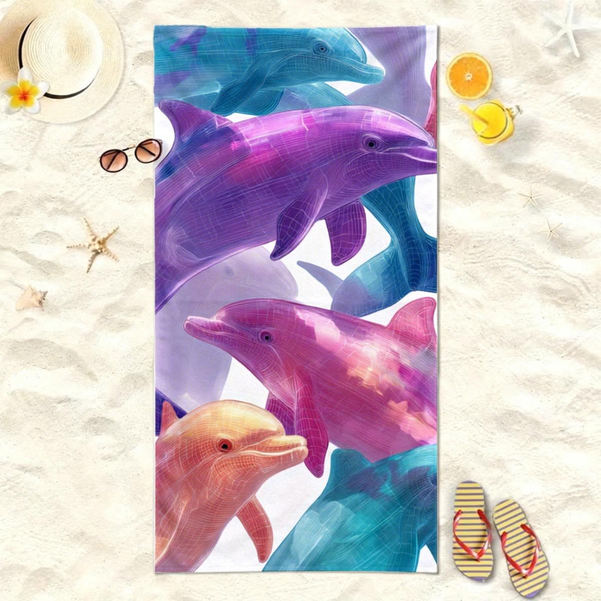 

Beach Towels with Cool Prints , Soft towels suitable for travel, swimming pools, vacations and beach days. W40*H60(CM)