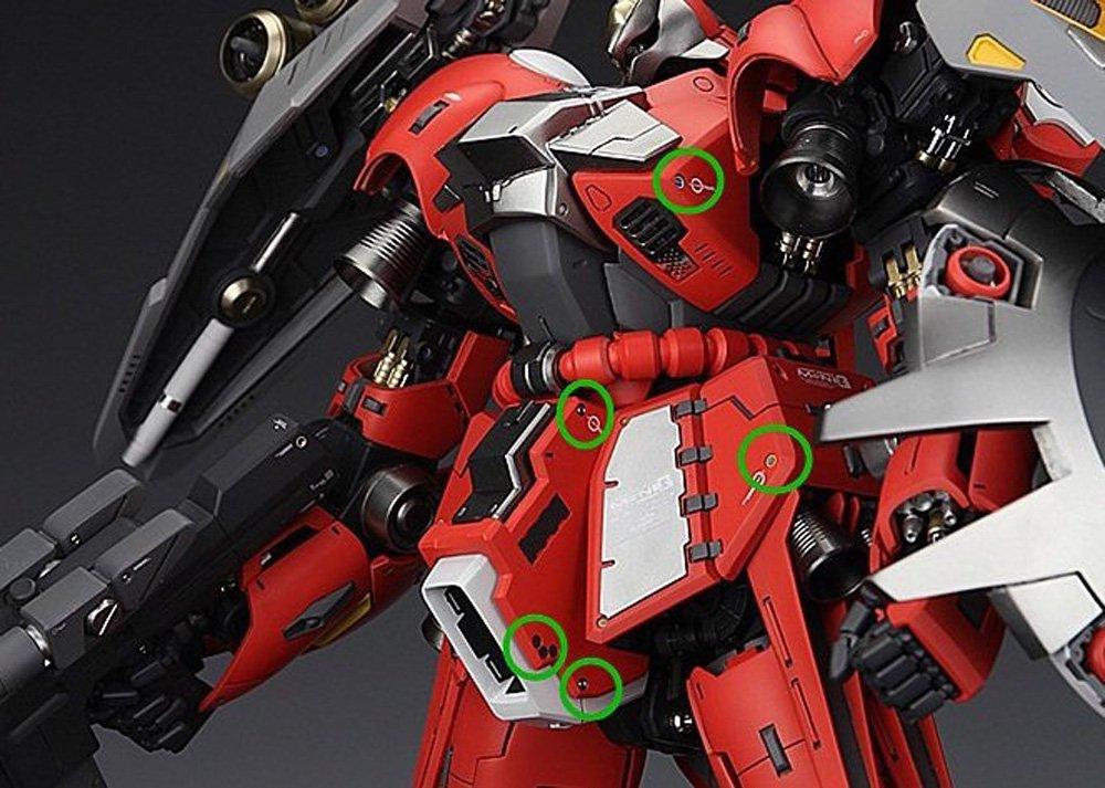 HG RG MG PG RE Gundam Detail-Up Stainless Steel Parts (UA0033) [Used]