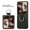 Coque Ring Holde Phone Case for MOTO Razr 70 Ultra 60 50 2026 2026 2026 Razr70 5G Razr60 Razr50 Leather Cover Funda Capa Cases
