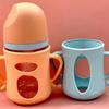 24TE Shock Absorbing Silicone Cover For Infant Feeding Bottles Heat Guards Feature