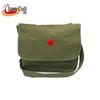 Bolsa de Ombro de Lona Verde Militar Vintage