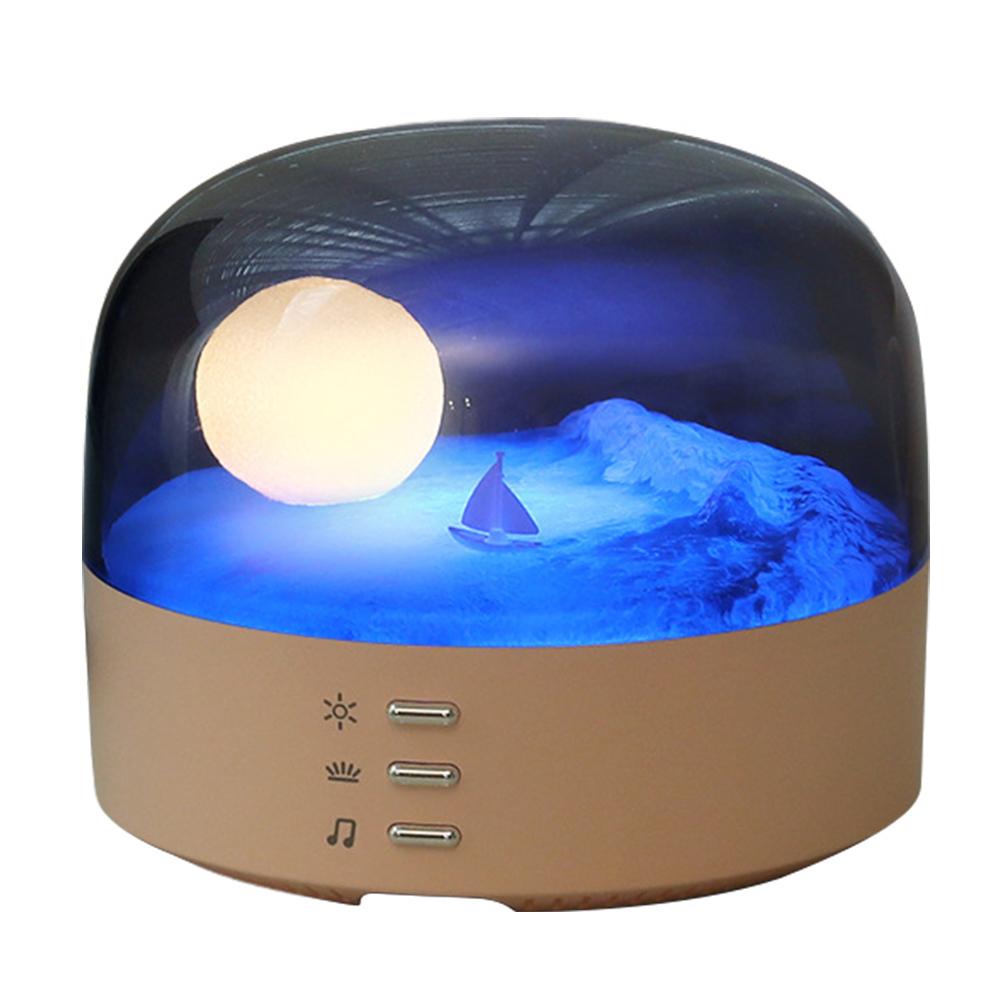 

Bluetooth-сумісний динамік Нічне освітлення Багатофункціональне музичне атмосферне освітлення Приліжкова лампа з регулюванням яскравості для друзів і родини рожевий