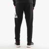 Adidas Contrast Logo Print Straight-Leg Track Pants Men Bottoms Black CW3881