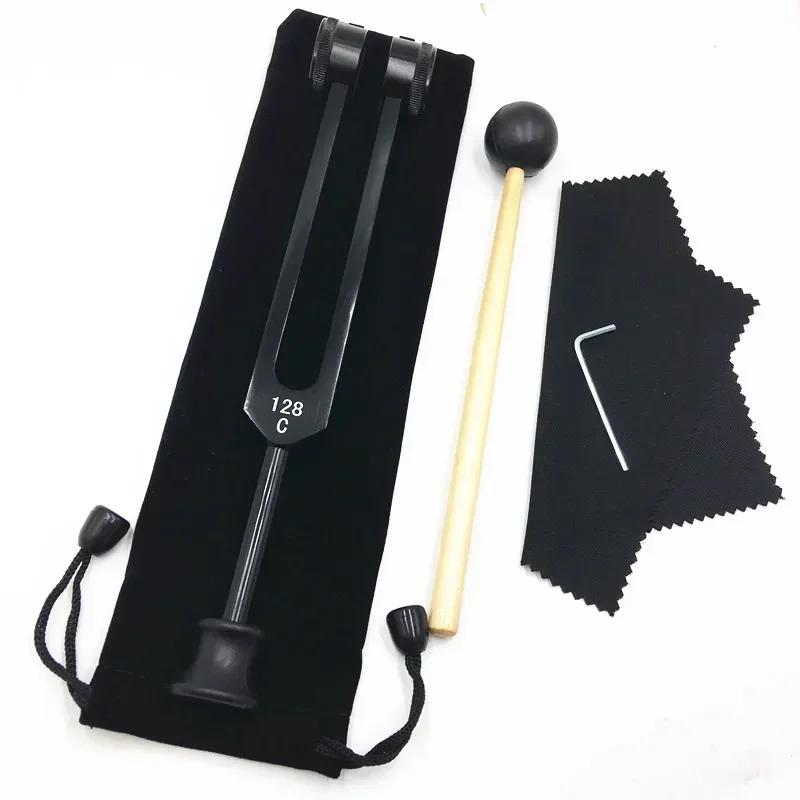 128Hz Tuning Fork Colorful Aluminum Alloy Tuning Forks Percussion Instruments Sound Healing Instruments