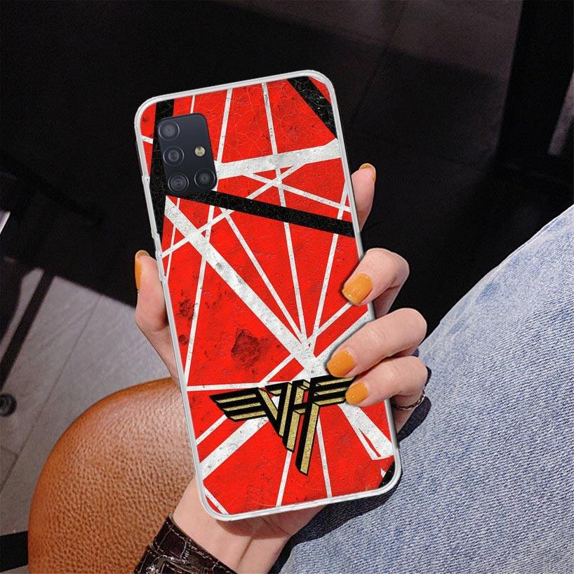 

Eddie Van Halen Graphic Guitar Phone Case For Samsung Galaxy A52 A32 A22 A12 A51 A31 A50S A30S A20S A10S Note 20 Ultra 10 Plus S Samsung A20S