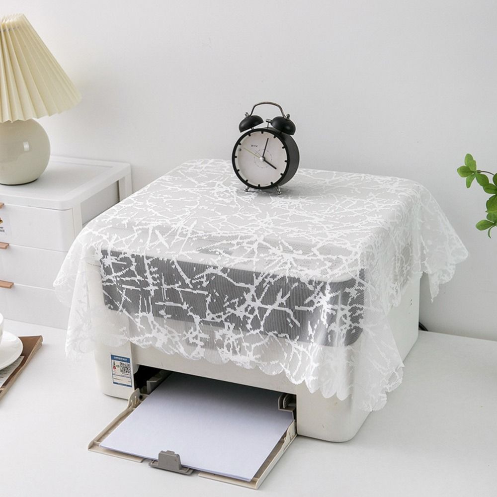 1Pcs Universal Fax Machine Dustproof Cover 60x60cm Rice Cooker Protector Kitchen Office Supply