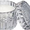 Les Trésors De Lily [A2300] - Gray 'Scarlett' Scented Candle (glass) - 9x9cm (white Musk)