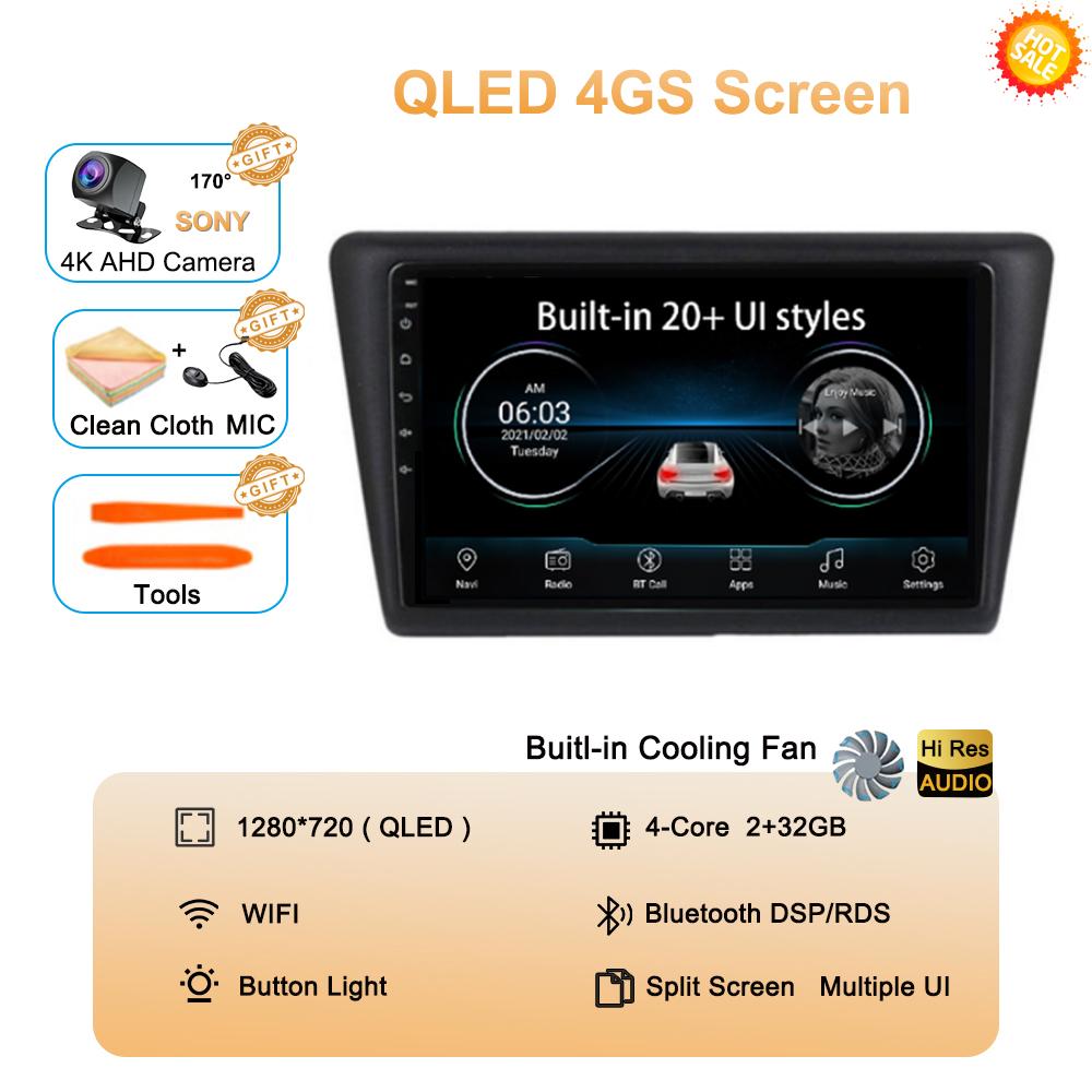 

Для Skoda Rapid 2012 2013 2014 2015 2016 - 2020 Автомобильное радио Carplay Auto Android 14 Мультимедиа 4G WIFI GPS Стерео Видеоплеер DSP