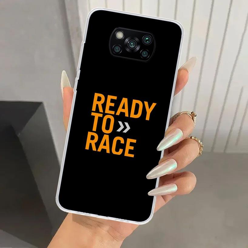 Ready To Race Phone Case for Xiaomi Poco X5 X6 X7 Pro F7 Ultra M7 Redmi 15 15C 13 13C 12 12C 10 10A 10C 9 9A 9C 9T Shell Poco X7